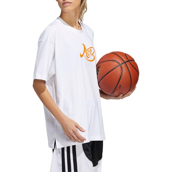 adidas Women's Candace Parker Short Sleeve Graphic T-Shirt NWT - Picture 2 of 5